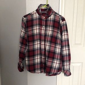 Burgundy Flannel